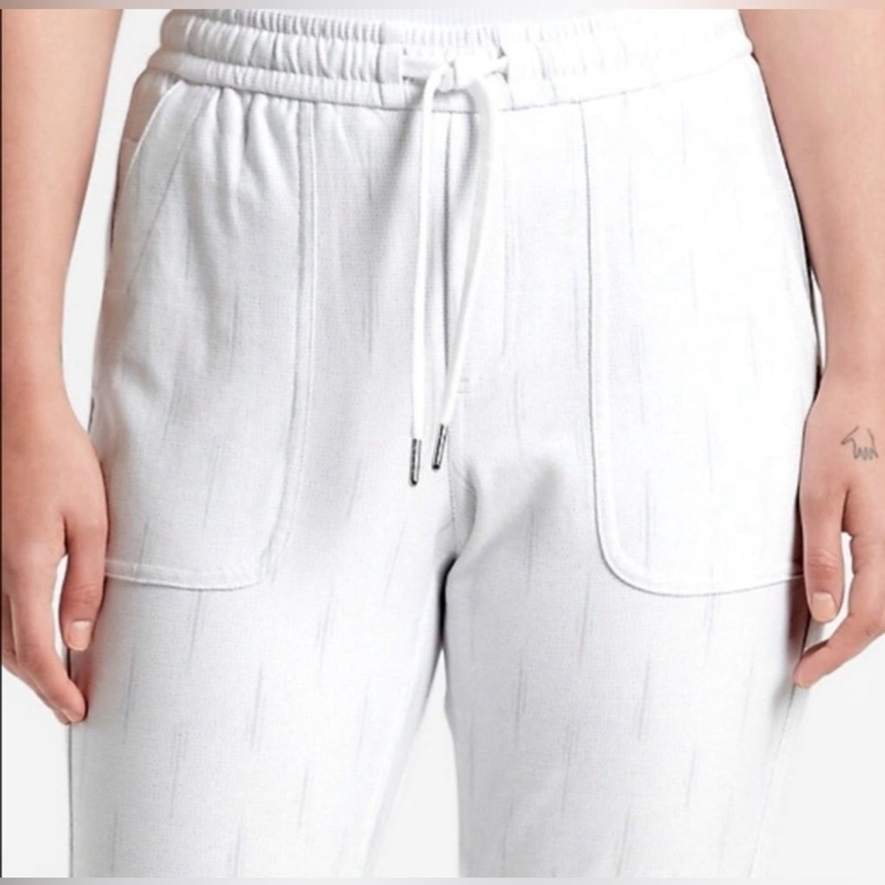 Athleta 22 Plus Farallon Printed Jogger NWT Gray & White - Picture 3 of 9
